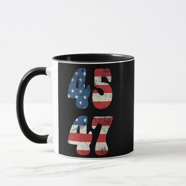 Taza 2024 Trump vuelve a hacer patriotica a Estados Uni (Izquierda)