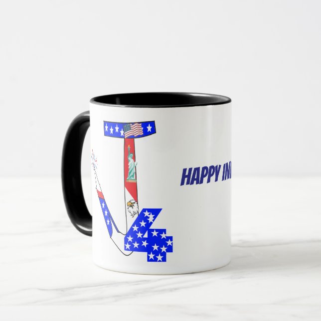 Taza 2025- 4 de julio Mugs (Anverso izquierdo)
