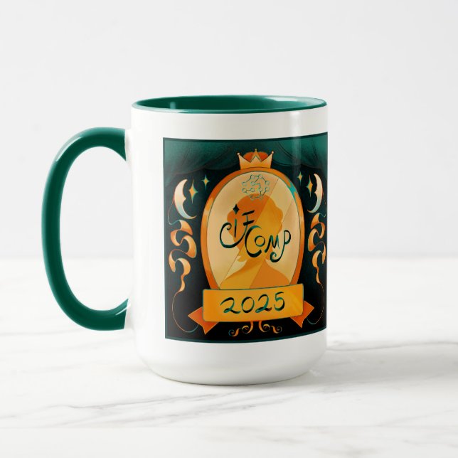 Taza 2025 IFComp Gran Café de dos tonos (Izquierda)