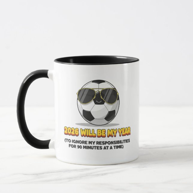 Taza 2026 Será Mi Año para Ignorar Mis Responsabilidade (Izquierda)