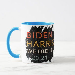 Taza 20/01/21, Biden Harris, inauguración del 20 de ene
