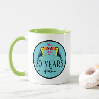 Taza 20th Anniversary 20 Years Together