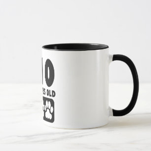 Taza 210 años del perro