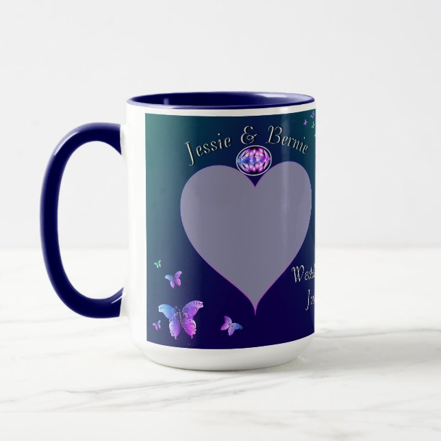 Taza 24.º Aniversario Boda Mug (Izquierda)