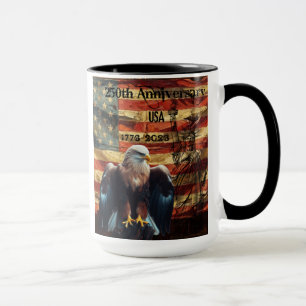 Taza 250º Semicuincentenario de los Estados Unidos