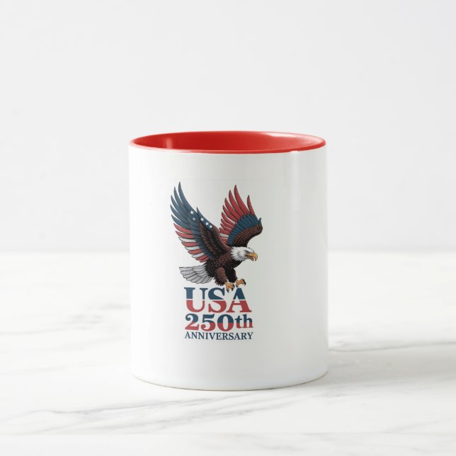 Taza 250 aniversario de EE. UU. (Centro)