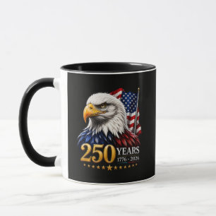 Taza 250 años Aniversario 250 de Estados Unidos Patriót
