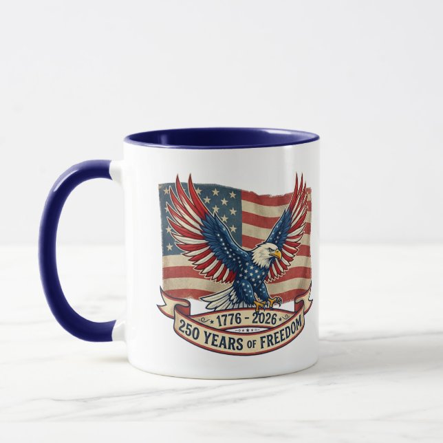 Taza 250 Años De Libertad (Izquierda)