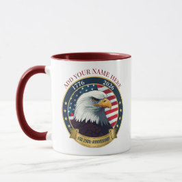 Taza 250th Anniversary USA Patriotic | 1776–2026