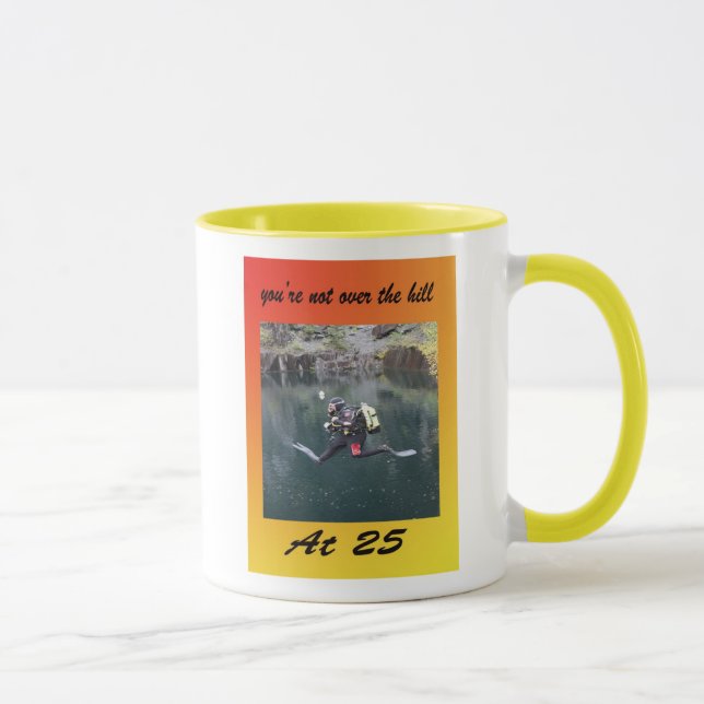 Taza 25.º cumpleaños (Derecha)