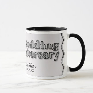Taza 25° Aniversario - Plata - Personalizar