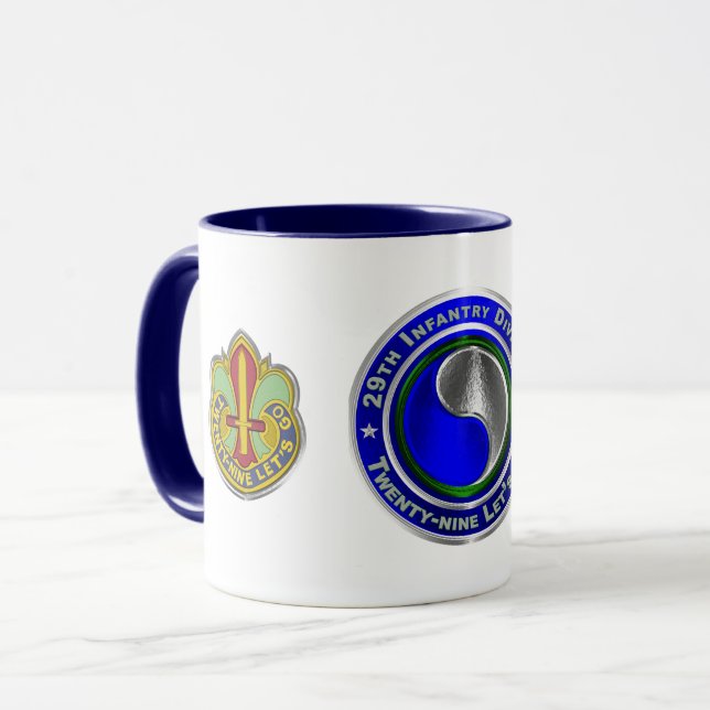 Taza 29.ª División de Infantería (Anverso izquierdo)
