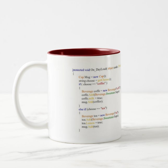 Taza 2,0 del programador (Izquierda)