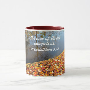 Taza 2 Cor 5:14 El amor de Cristo nos obliga