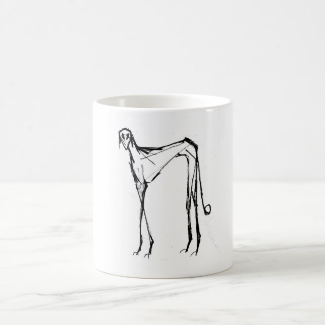 Taza 2 de Azawakh de David Moore (Centro)