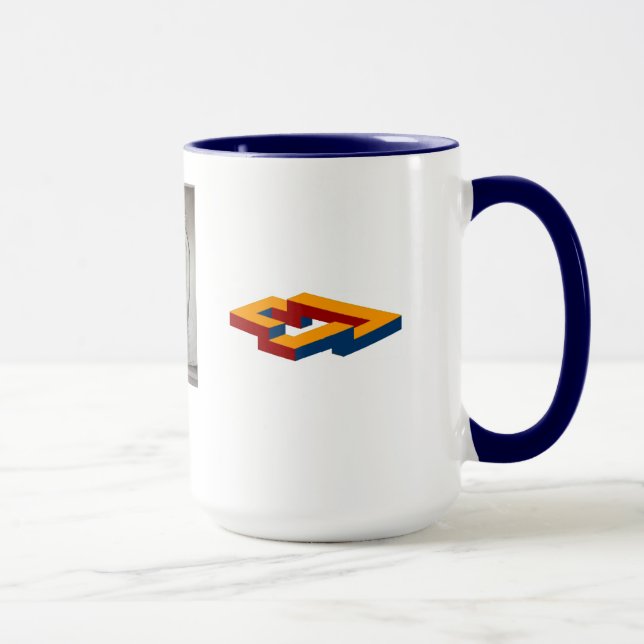 Taza 2 de la ilusión óptica (Derecha)