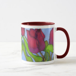 Taza 2 de los tulipanes