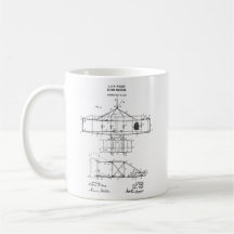 Taza #2 del aeroplano de los hermanos de Wright