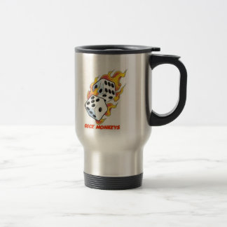 Taza 2 del viaje del mono de los dados