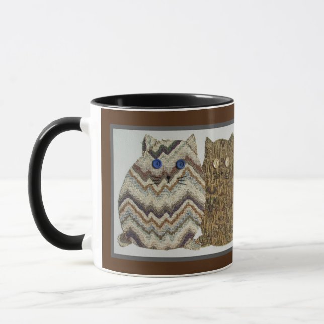 Taza 2 Gatos Grasos #1 (Izquierda)