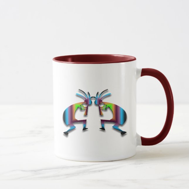 Taza 2 Kokopelli #42 (Derecha)