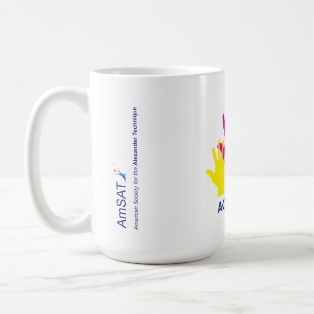 Taza 2 - Logotipo de AmSAT y de ACGM (Izquierda)