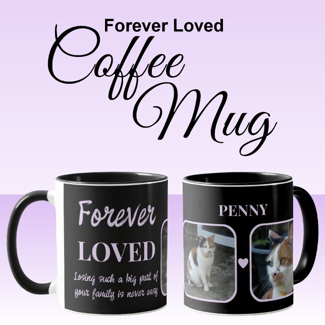 Taza 2 Mascota fotográfico Perder Keepsake Memorial púr (Subido por el creador)