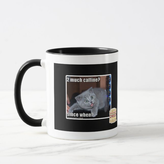 Taza ¿2 mucho caffine? (Izquierda)
