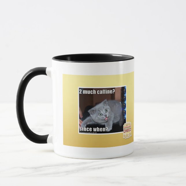 Taza ¿2 mucho caffine? (Izquierda)