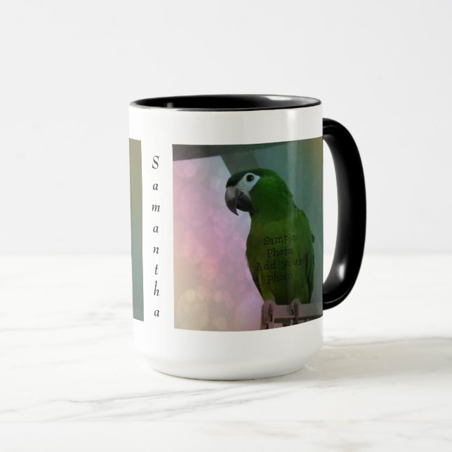 Taza 2 Mug personalizada de fotos (Anverso derecho)