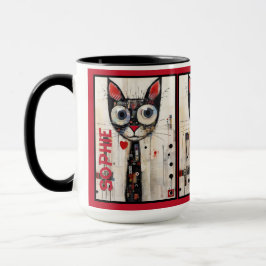 Taza 2 Resumen Mug personalizada de Kitty