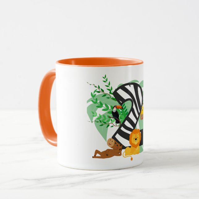 Taza 2 years old! Happy Birthday baby! (Anverso izquierdo)