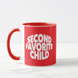 Taza 2da segunda hija favorita número uno hermana