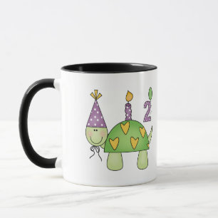 Taza 2do Tortuga del cumpleaños