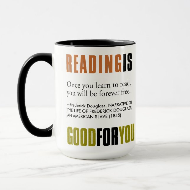 Taza 2LP Frederick Douglass (Izquierda)