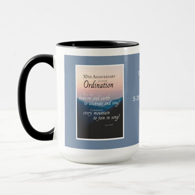 Taza 30° Aniversario de la Ordenación Felicitaciones (Izquierda)