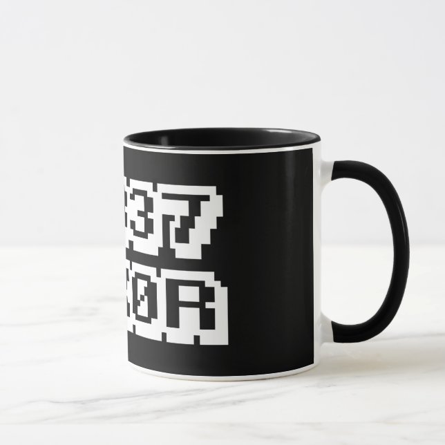 TAZA 31337 H4X0R (Derecha)