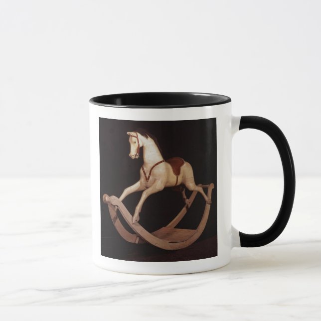 Taza 31: Caballo mecedora, inglés, 1840 (Derecha)