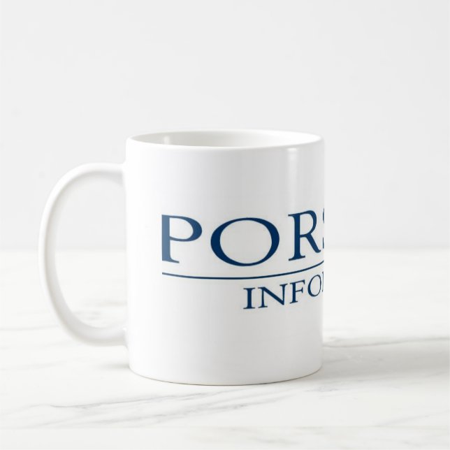 Taza 325ml PORSCHE INFORMATIK (Izquierda)