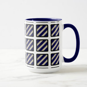 Taza 3.ª división de infantería veteranos parche mug