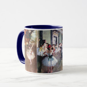 Taza 3 Ballet Ballerinas diferentes por Edgar Degas
