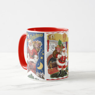 Taza 3 Santas Antiguos de La Noche Antes de Navidad