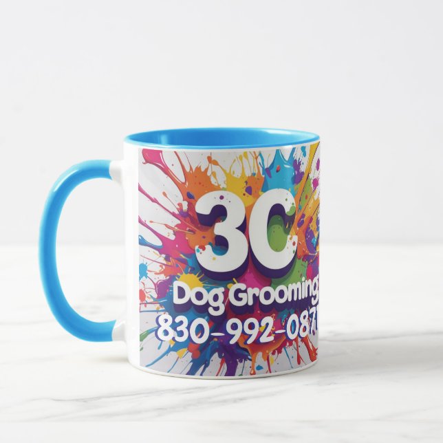Taza 3C Dog Grooming (Izquierda)