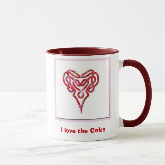 Taza 4009_celtic-heart, amo a los Celts (Derecha)