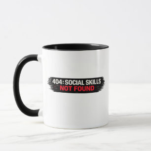 Taza 404 Habilidades Sociales No Encontradas
