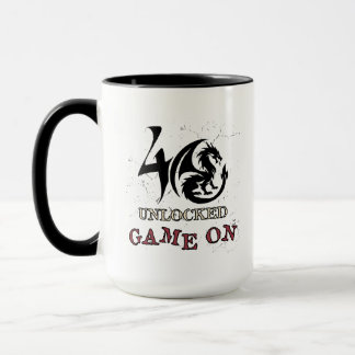 Taza 40 Unlocked~Game On