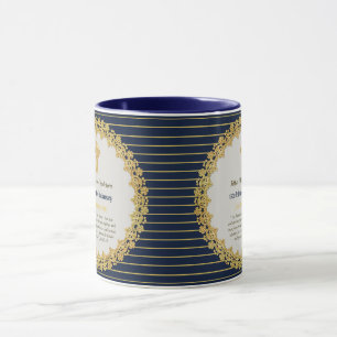 Taza 45° Aniversario de la Ordenación SAPPHIRE - CUALQU