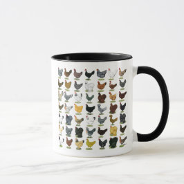 Taza 49 gallinas del pollo