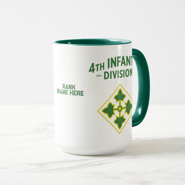 Taza 4.ª División de Infantería (Anverso derecho)