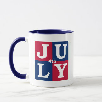 Taza 4 de julio
